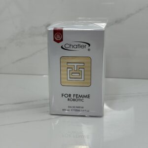 Perfume Robot Mujer Dorado