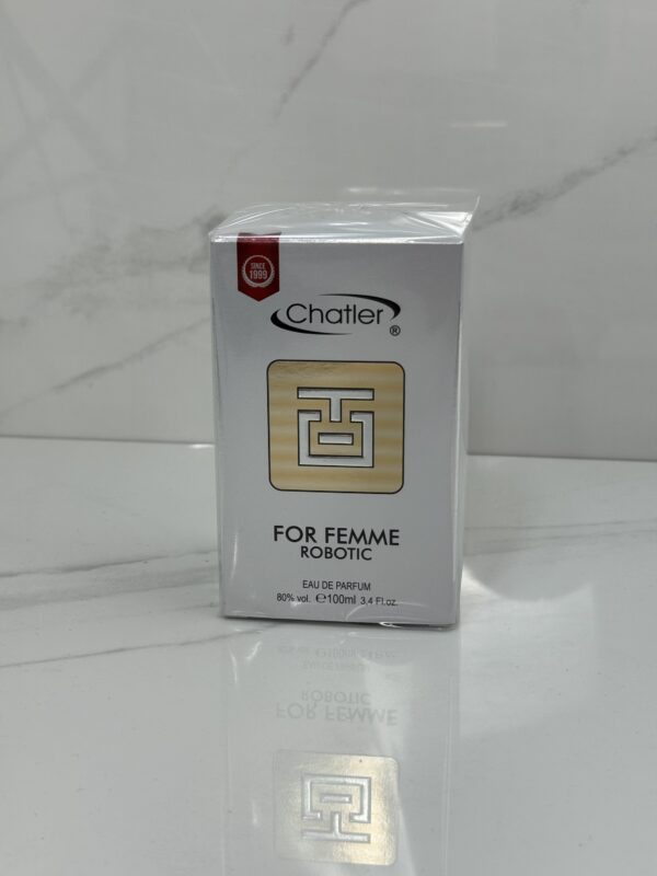 Perfume Robot Mujer Dorado