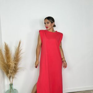 Vestido hombreras Laura