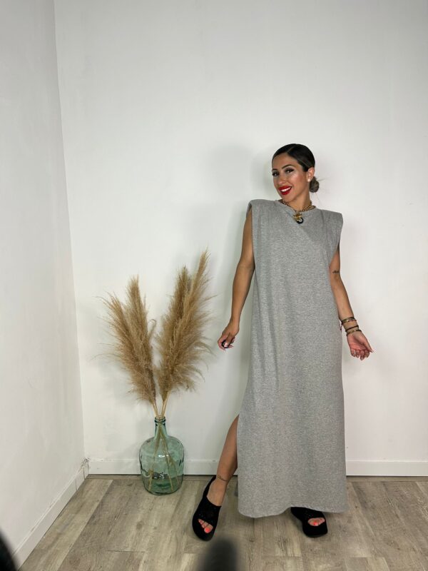 Vestido hombreras Laura - Imagen 3