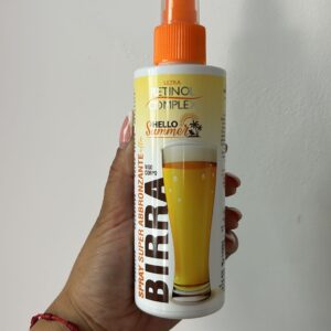 Bronceador en spray de cerveza