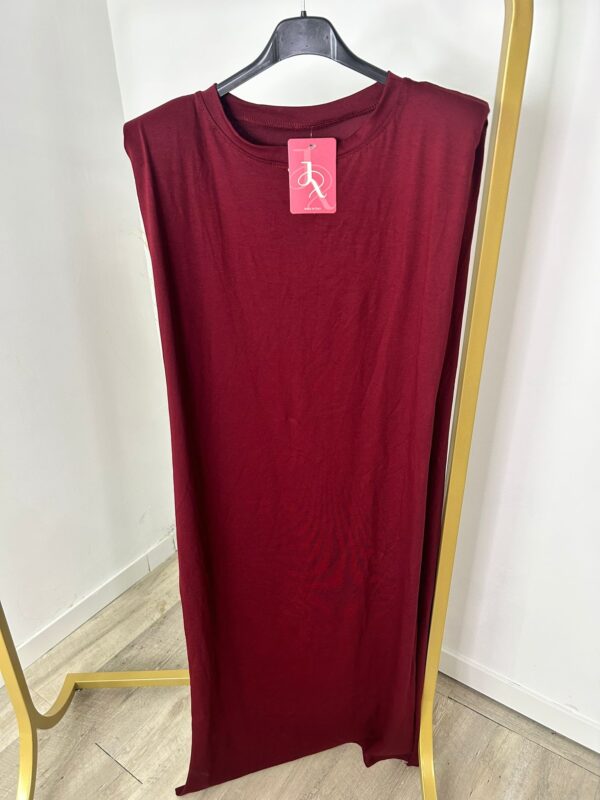 Vestido hombreras Laura - Imagen 2