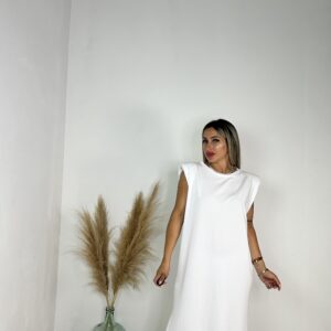 Vestido hombreras Laura