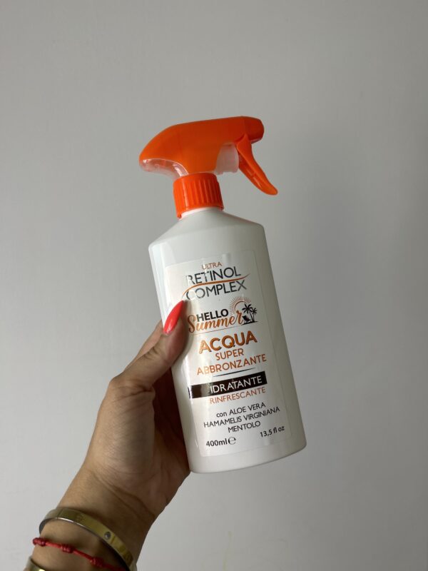 Súper bronceador Aqua refrescante
