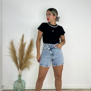 vaquero Zara Laulia corto