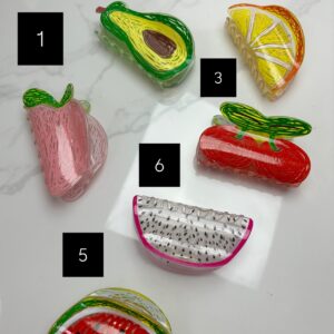 PINZAS DE FRUTAS