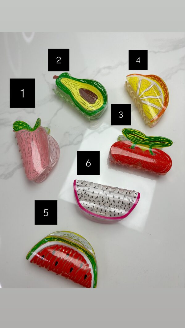 PINZAS DE FRUTAS