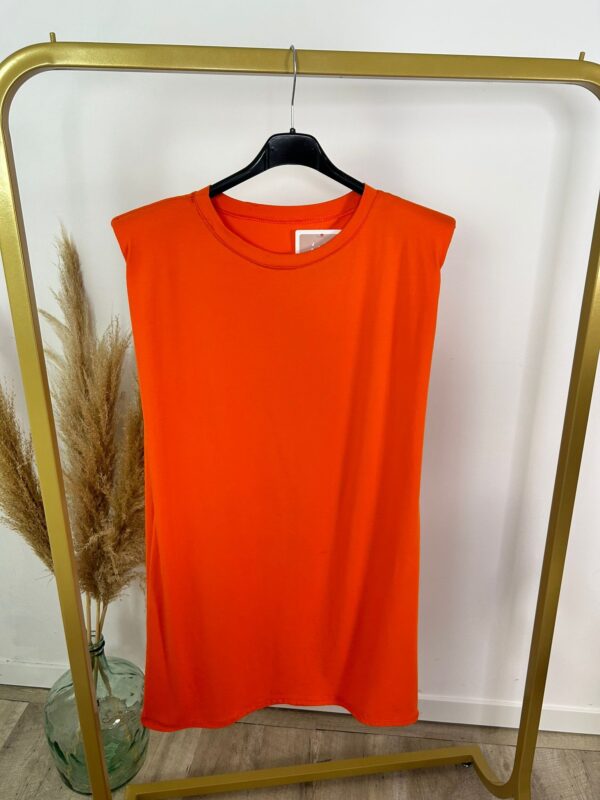 Vestido hombreras corto - Imagen 7