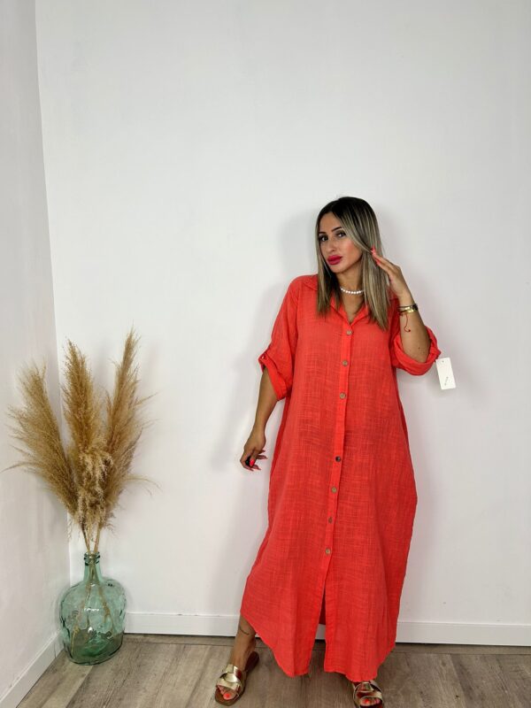 Vestido camisero