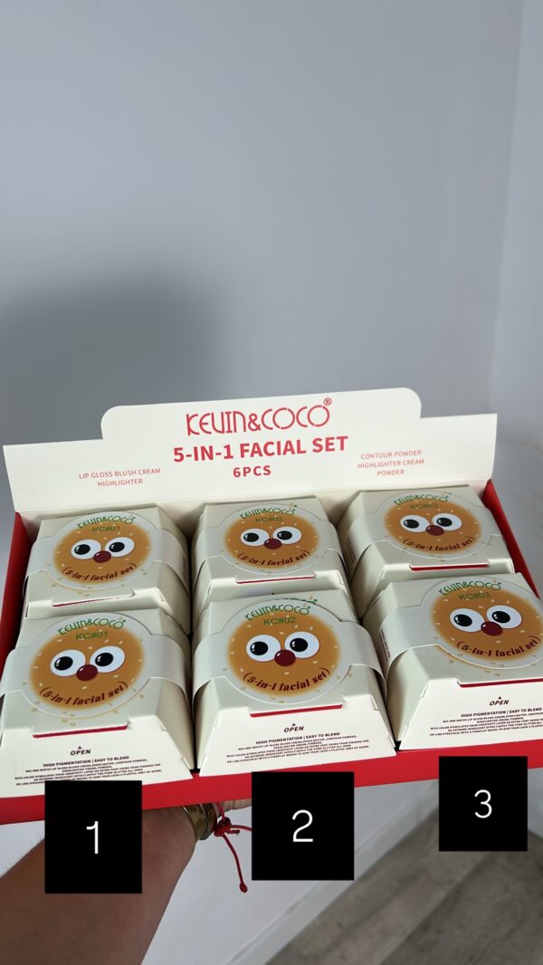 HAMBURGUESITA SET FACIAL 5 en 1