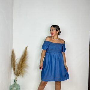 Vestido denim Marisa