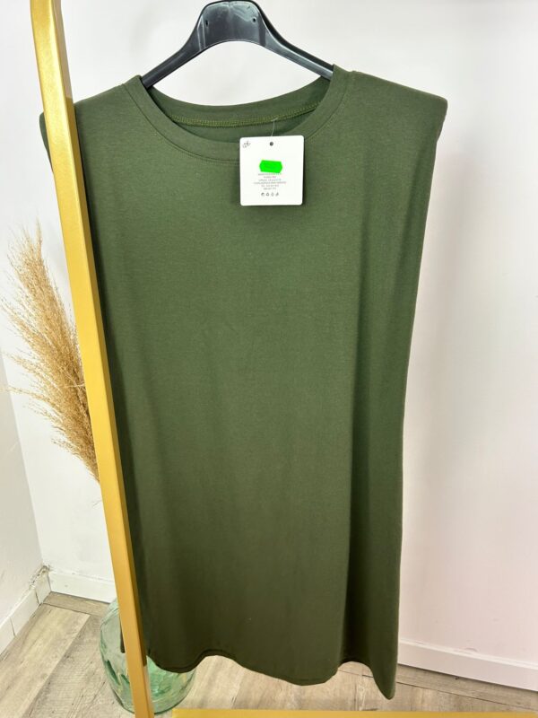 Vestido hombreras corto - Imagen 6