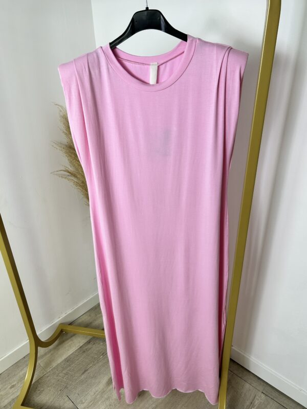 Vestido licra hombreras - Imagen 3