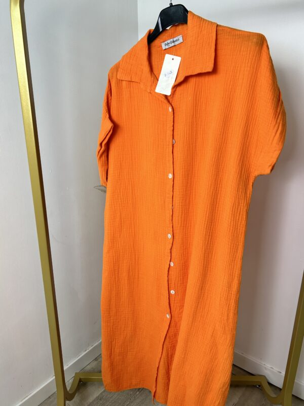 Vestido Bambula liso - Imagen 2