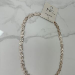 Collar swarovski dorado