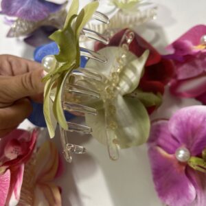 Pinza flor Perla