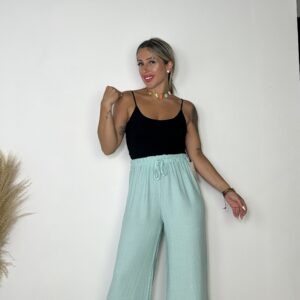 Pantalón verde agua
