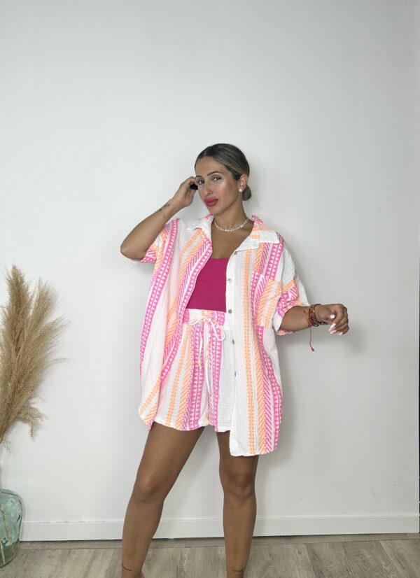 Conjunto espiga blanco