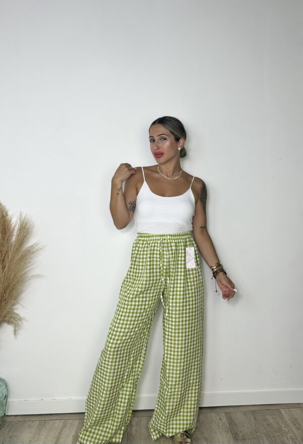 Pantalón fresquito vichy