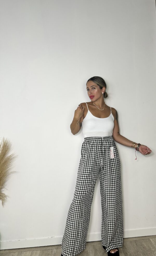 Pantalón fresquito vichy - Imagen 2