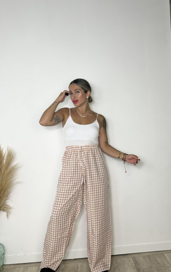 Pantalón fresquito vichy - Imagen 4