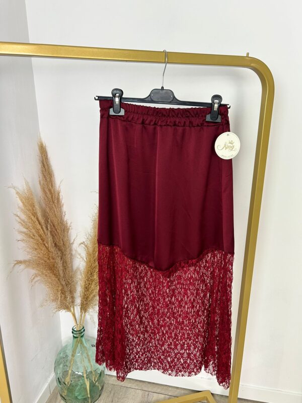 Falda satinada - Imagen 2