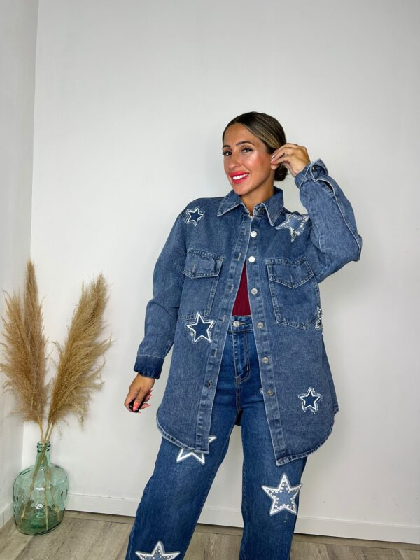 Chaqueta vaquera estrella