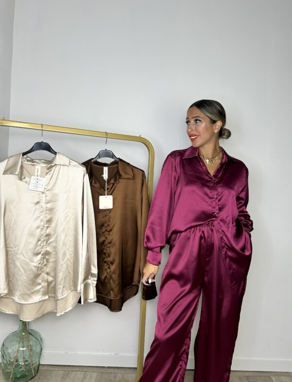 Camisa Satinada Deli - Imagen 4