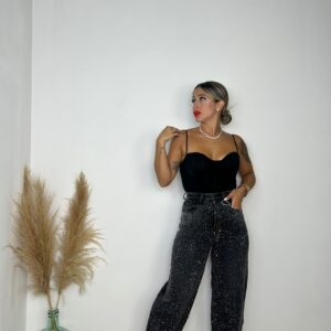 Pantalón vaquero Diamante Gris