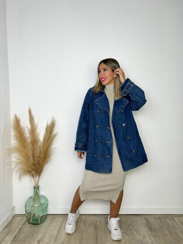 Gabardina Denim oscura - Imagen 2