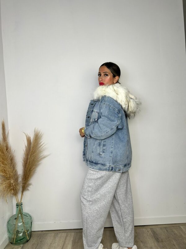 Chaqueton Denim pelos - Imagen 2