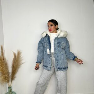Chaqueton Denim pelos
