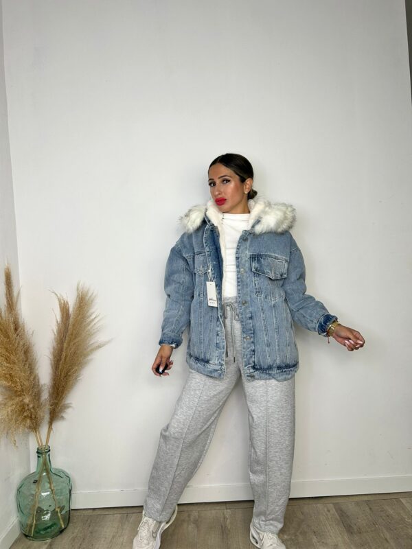 Chaqueton Denim pelos