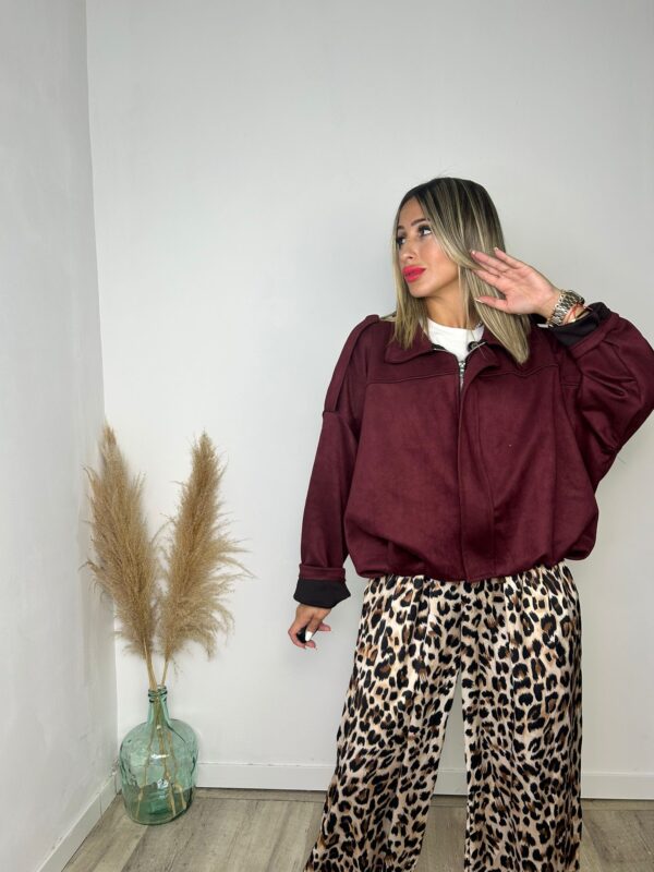 Chaqueta antelina Zara - Imagen 3