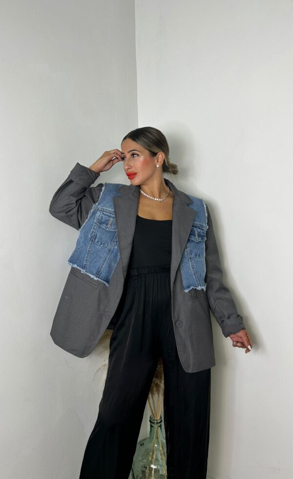 Blazer con Denim - Imagen 3