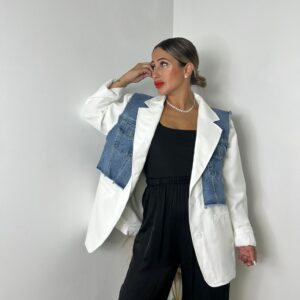 Blazer con Denim