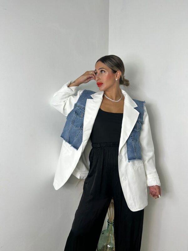Blazer con Denim