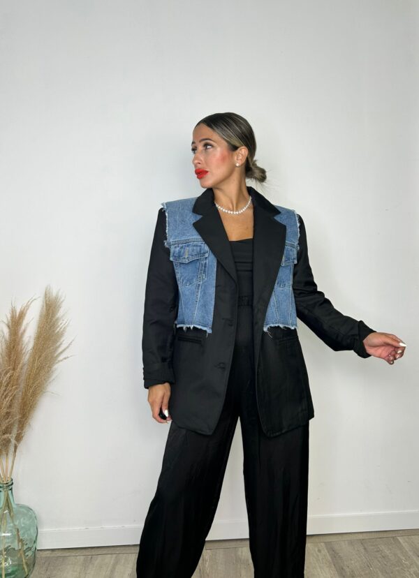 Blazer con Denim - Imagen 4