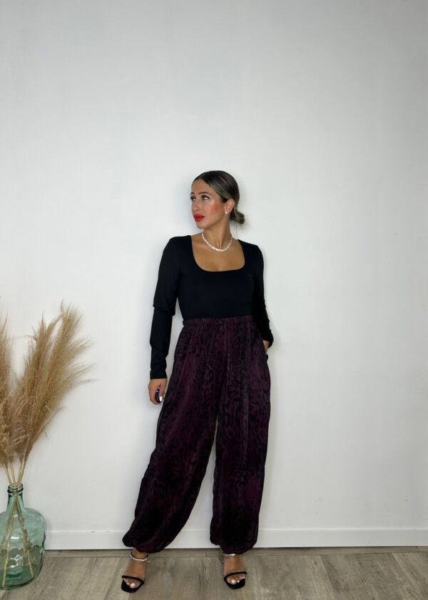 Pantalón Tul animal print