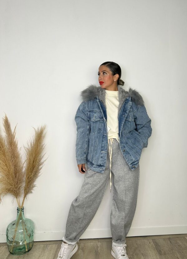 Chaqueton Denim pelos - Imagen 7