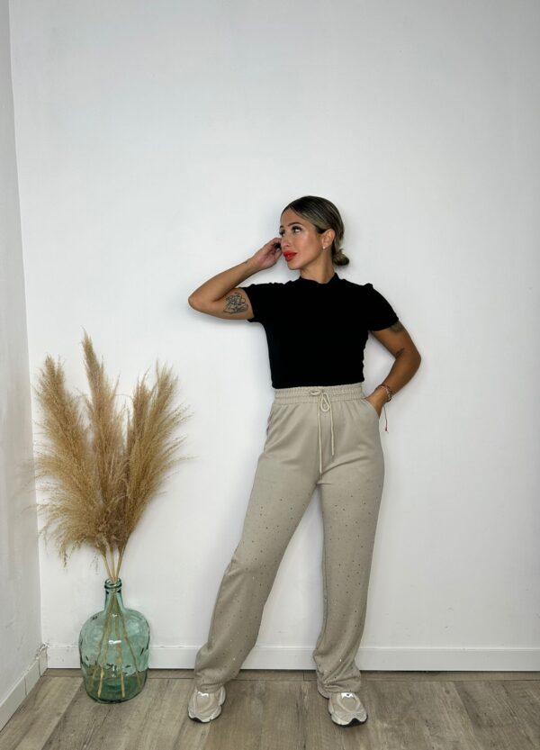Pantalon zafiro brillo
