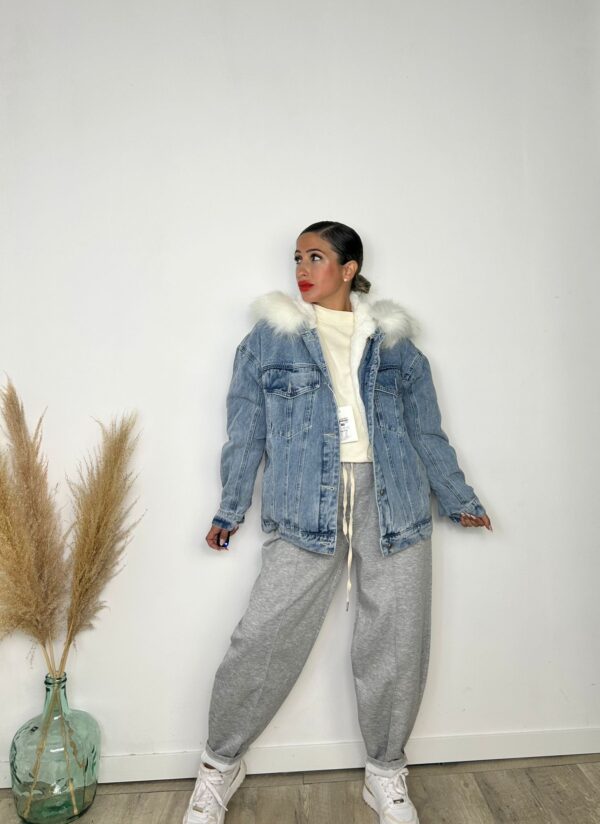 Chaqueton Denim pelos - Imagen 3