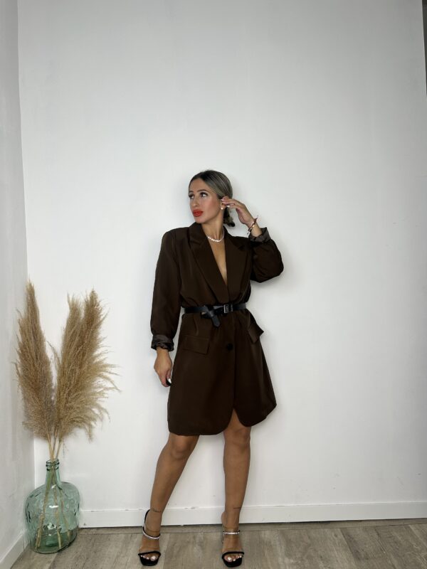 Blazer larga oversize