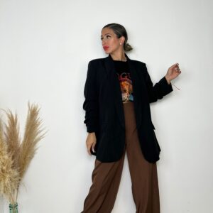 Blazer Manuela negro