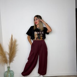 Pantalón de vestir encogido