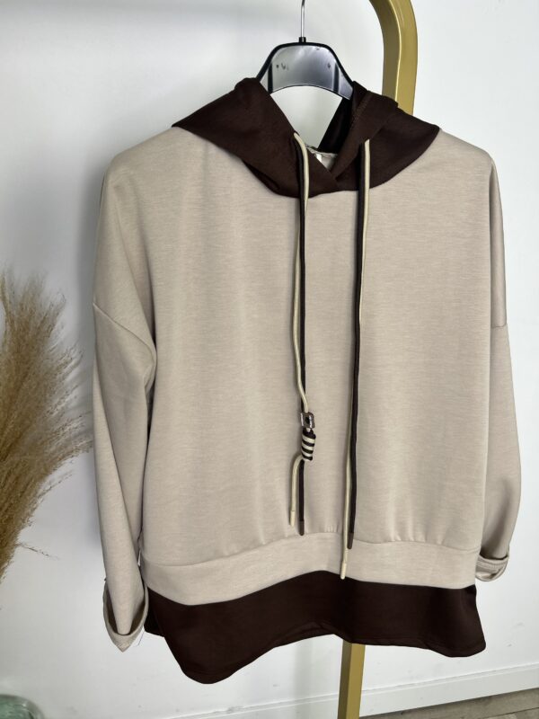Sudadera bicolor - Imagen 3