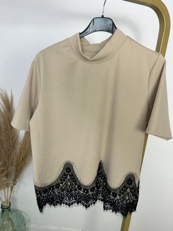 Camiseta encajes PERKINS - Imagen 3