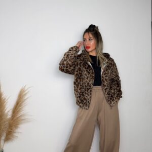 Sudadera polar Leopardo