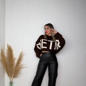 Pantalón corto cuero