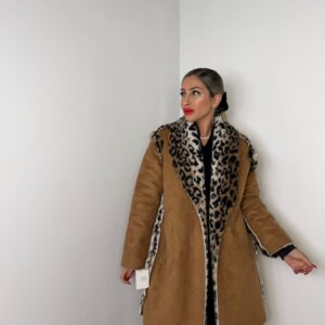 Abrigo Leopardo reversible